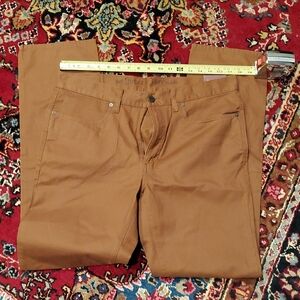 Hickey Freeman Brick Red Trousers